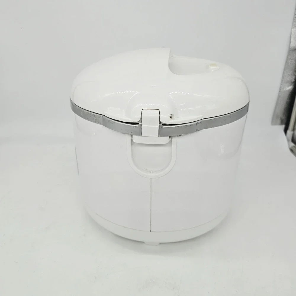 Oster Sunbeam Rice Cooker White 20 Cup Model 4717-000 Metal Bowl Inner Pot